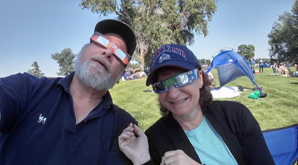 Eclipse Trip 2017: Feldmans in Torrington, Wyoming